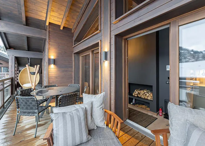 Duplex Avec Espace Detente, Piscine Et 4 A - Fr-1-569-66 * Megève